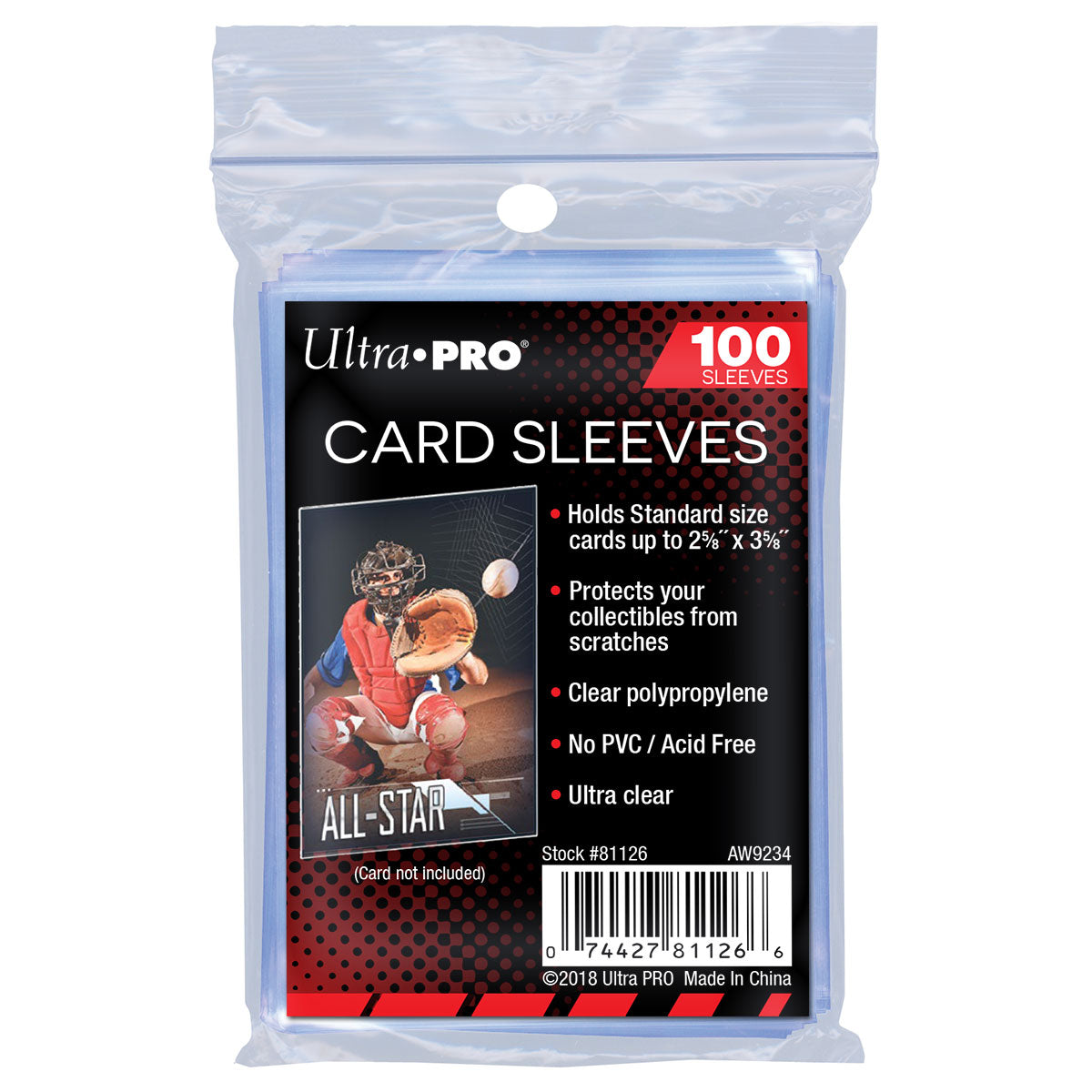 Ultra Pro - 63,5 x 88mm Clear Soft Penny Sleeves
