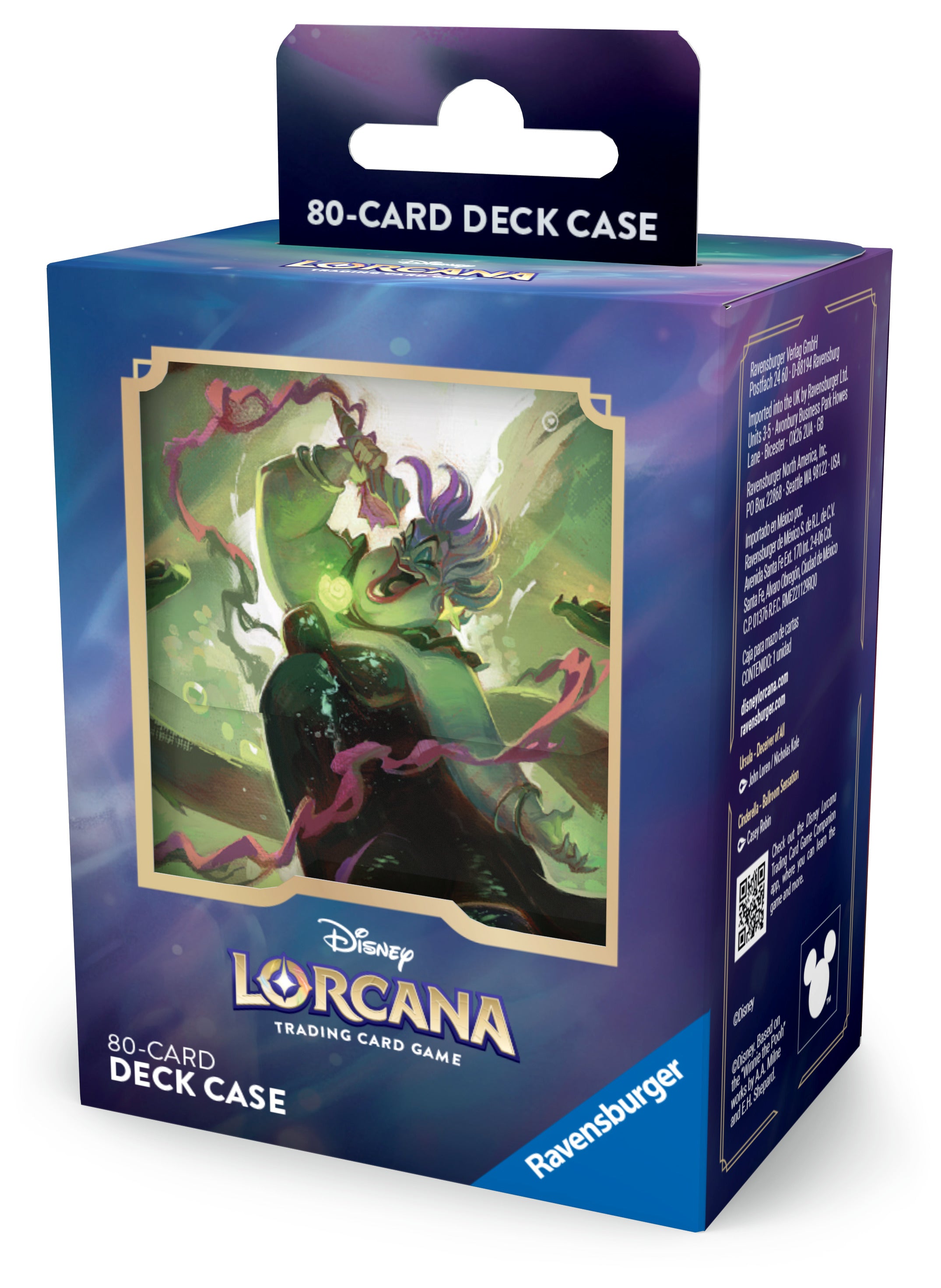 Disney Lorcana TCG: Archazia's Island - Ursula 80-Card Deck Box
