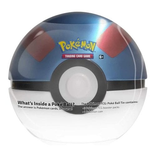 Pokémon TCG 2024 Q4 Poké Ball Tin-Great Ball